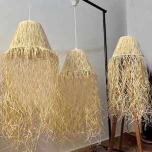لوستر مکرومه طرح کلاسیک